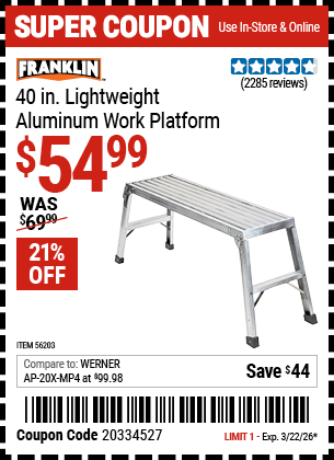 Harbor Freight Coupon