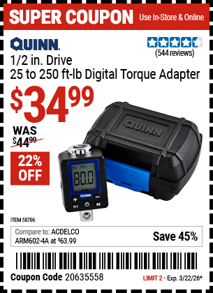 Harbor Freight Coupon