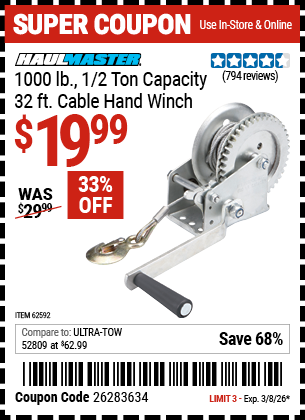 Harbor Freight Coupon