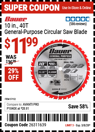 Harbor Freight Coupon
