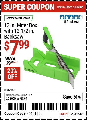 Harbor Freight Coupon