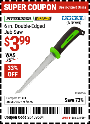 Harbor Freight Coupon