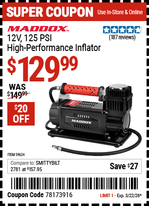 Harbor Freight Coupon