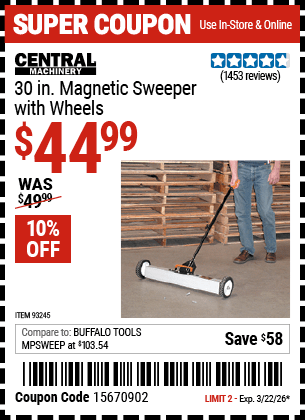 Harbor Freight Coupon
