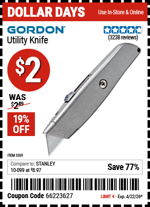 Harbor Freight Coupon