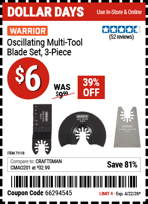 Harbor Freight Coupon