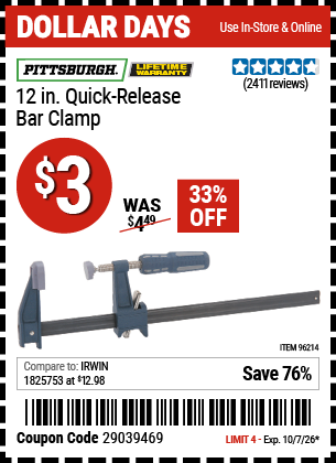 Harbor Freight Coupon