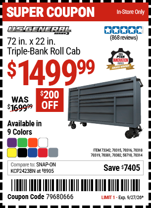 Harbor Freight Coupon