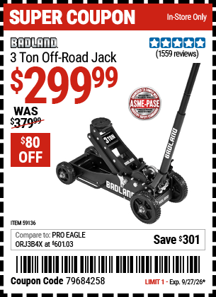 Harbor Freight Coupon