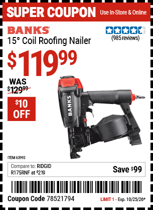 Harbor Freight Coupon