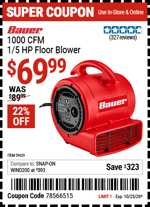 Harbor Freight Coupon