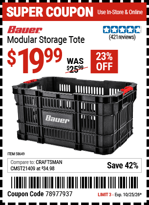 Harbor Freight Coupon