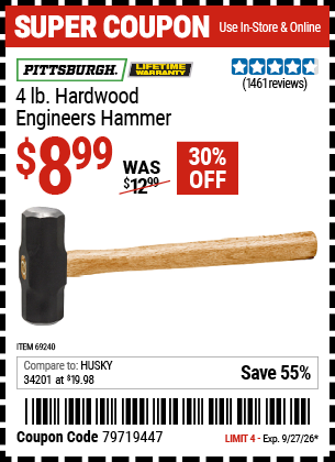 Harbor Freight Coupon