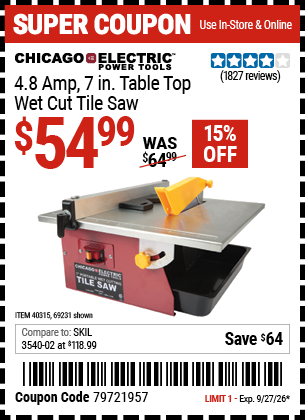 Harbor Freight Coupon