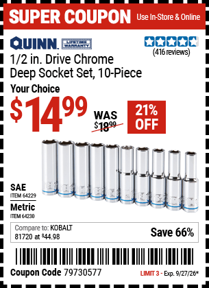 Harbor Freight Coupon