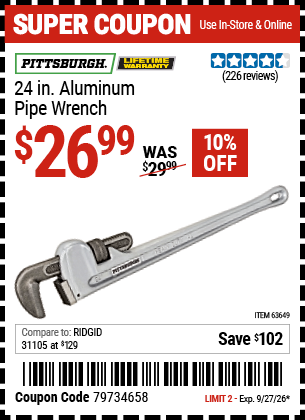 Harbor Freight Coupon