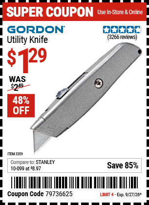 Harbor Freight Coupon