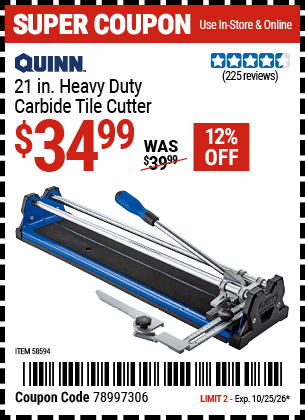 Harbor Freight Coupon