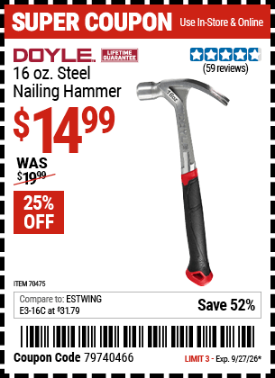 Harbor Freight Coupon