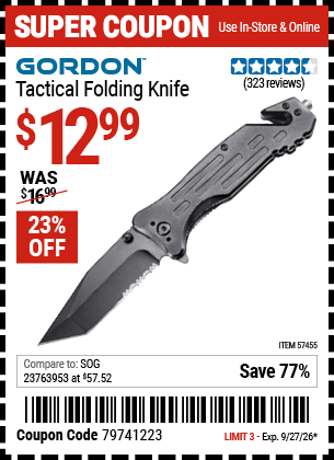 Harbor Freight Coupon