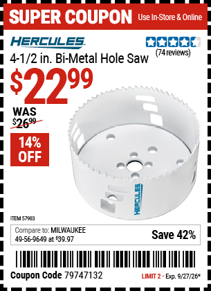 Harbor Freight Coupon