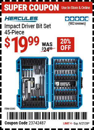 Harbor Freight Coupon